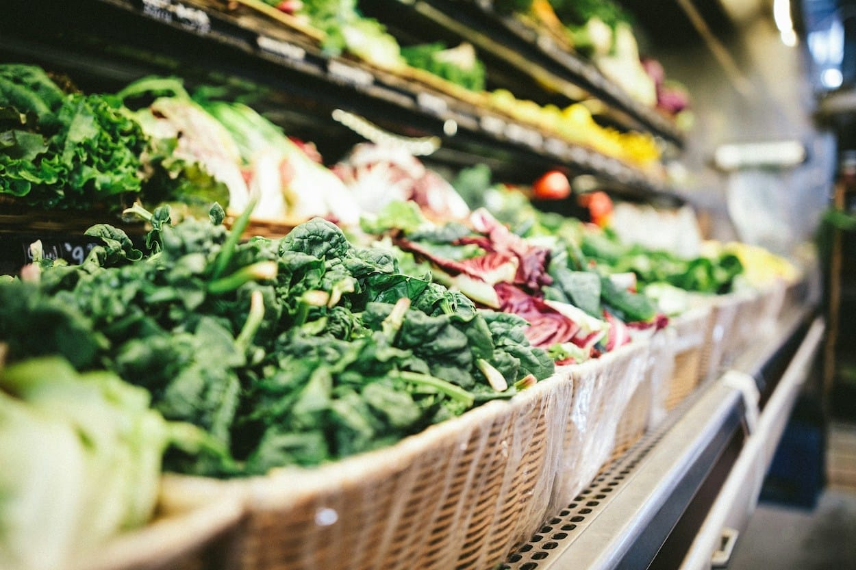 Nutrition and Recovery: Essentials for Strength Training After 40 1 GROCERY STORE AISLE