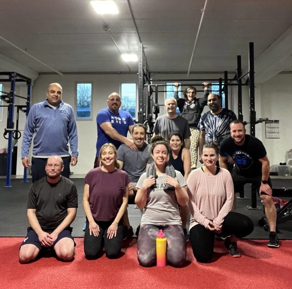 Woodshed Strength and Conditioning Group Photo